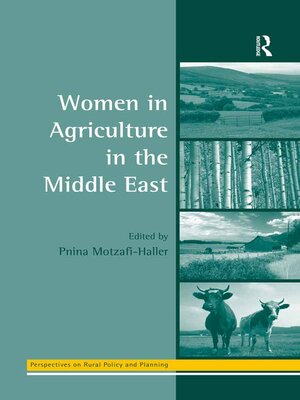 cover image of Women in Agriculture in the Middle East